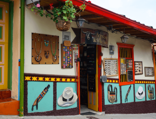 Colourful Restaurant in Guatape