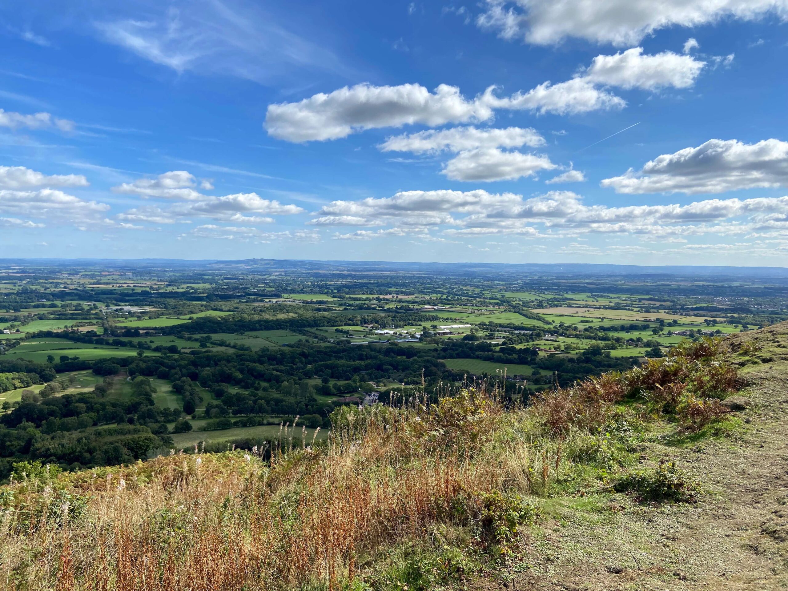 View of the Severn Plains from the Malvern Hills