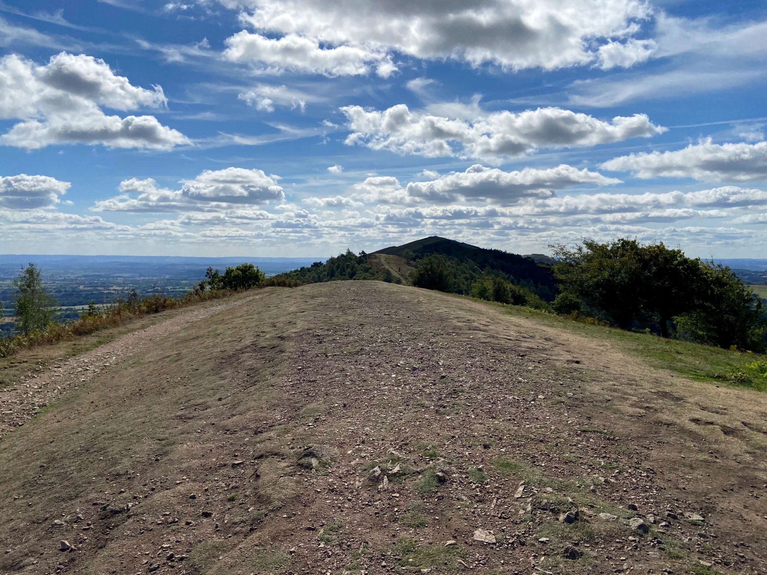 The Path to British Camp Hillfort