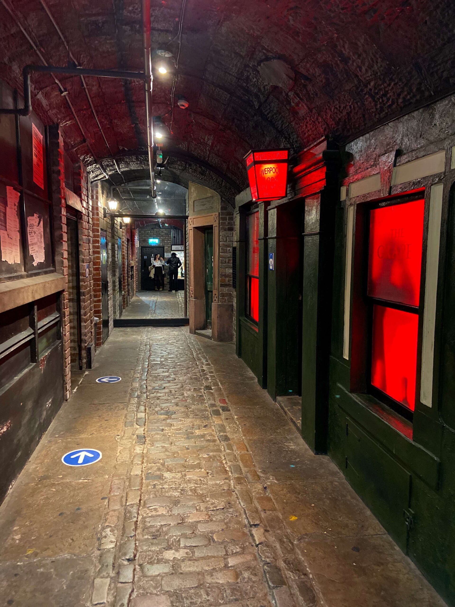 A Replica of Mathew Street and The Cavern