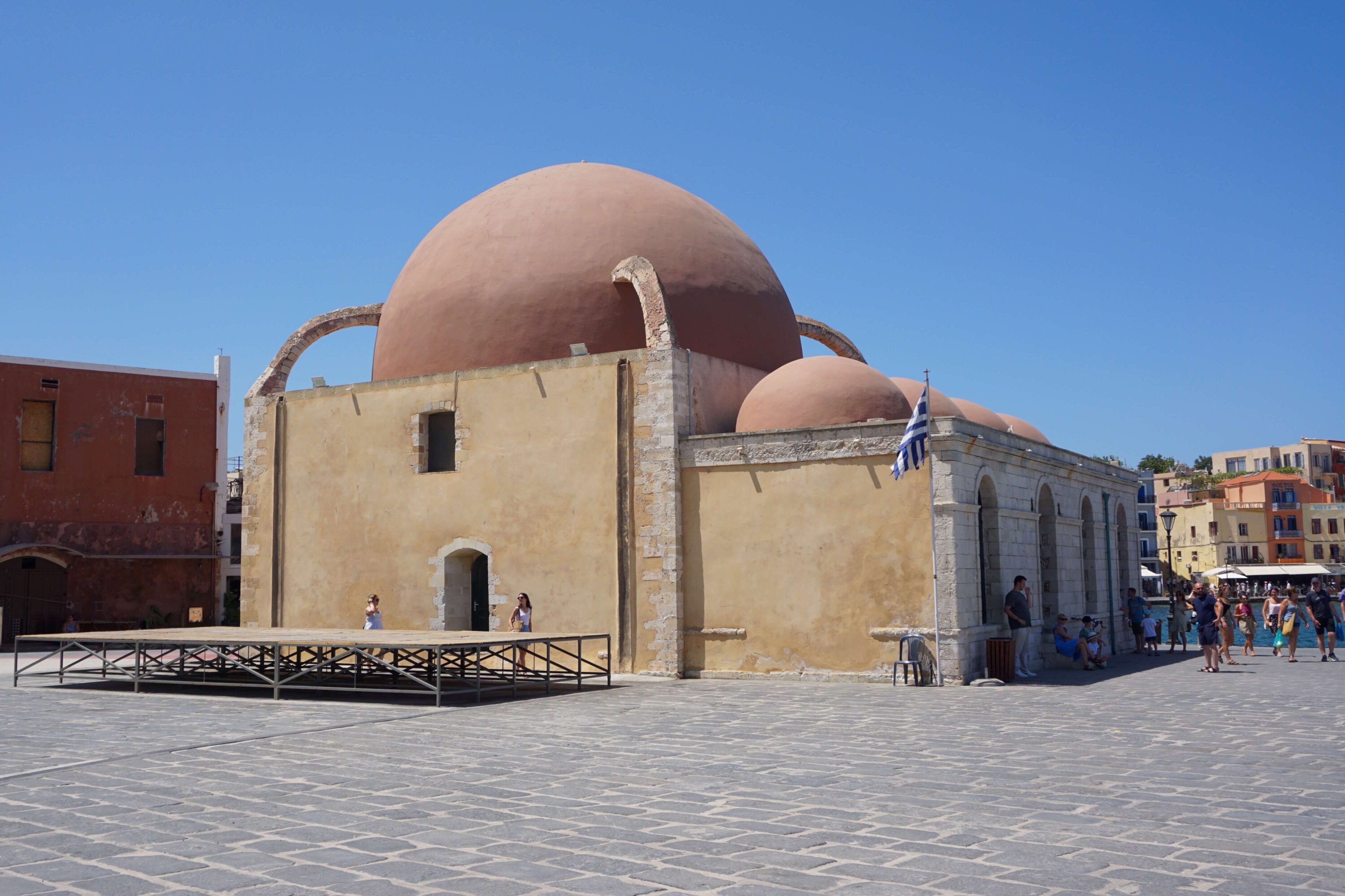 Opposite side of the Yali Tzamii Mosque