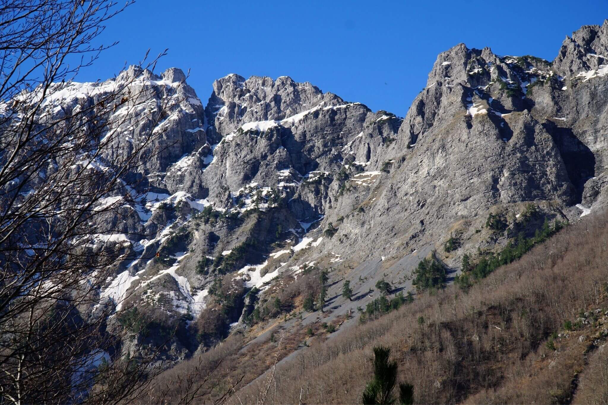 Mountain Peaks on Valbona to Theth hike