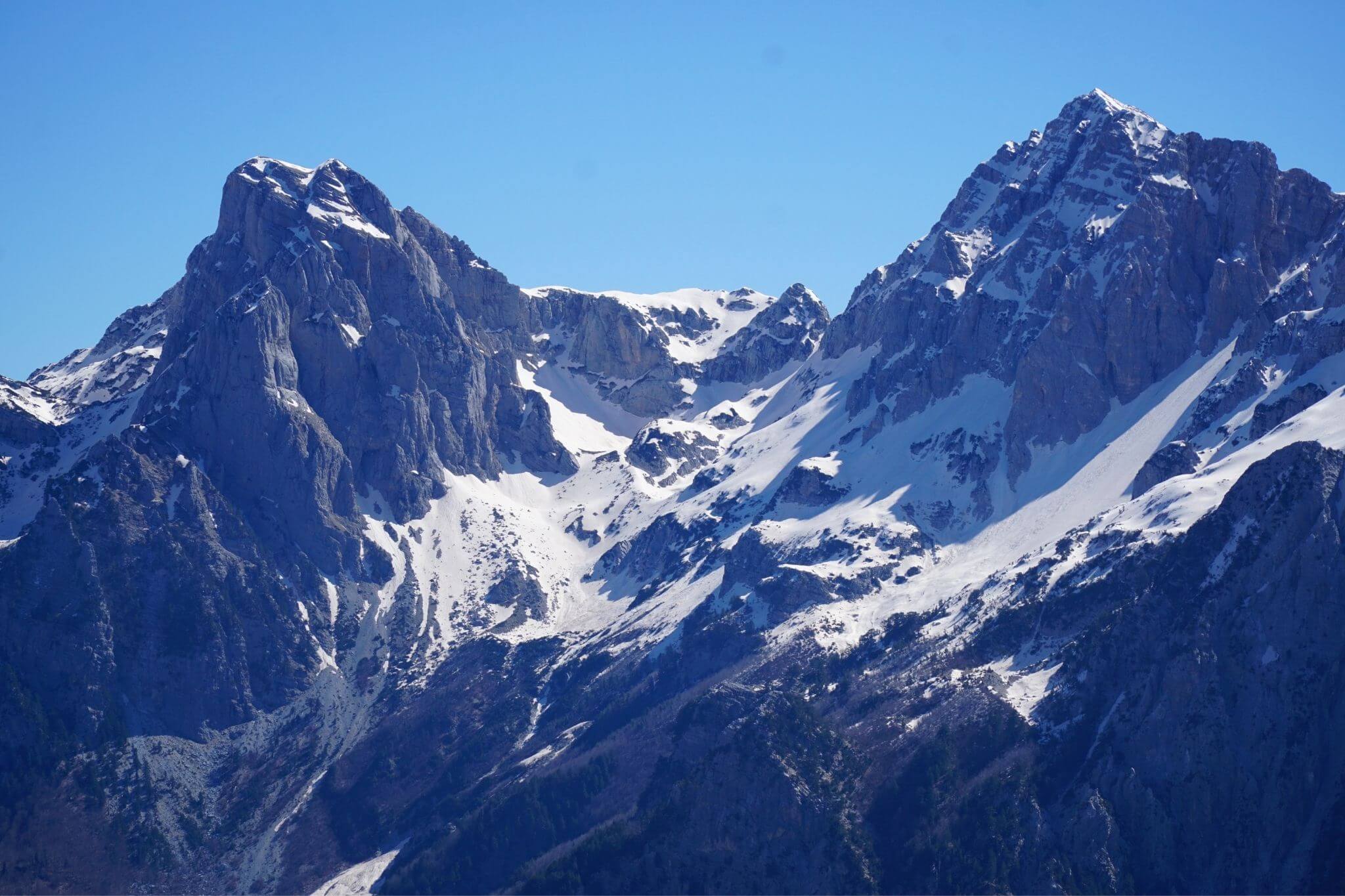 Valbona to Theth Summit View